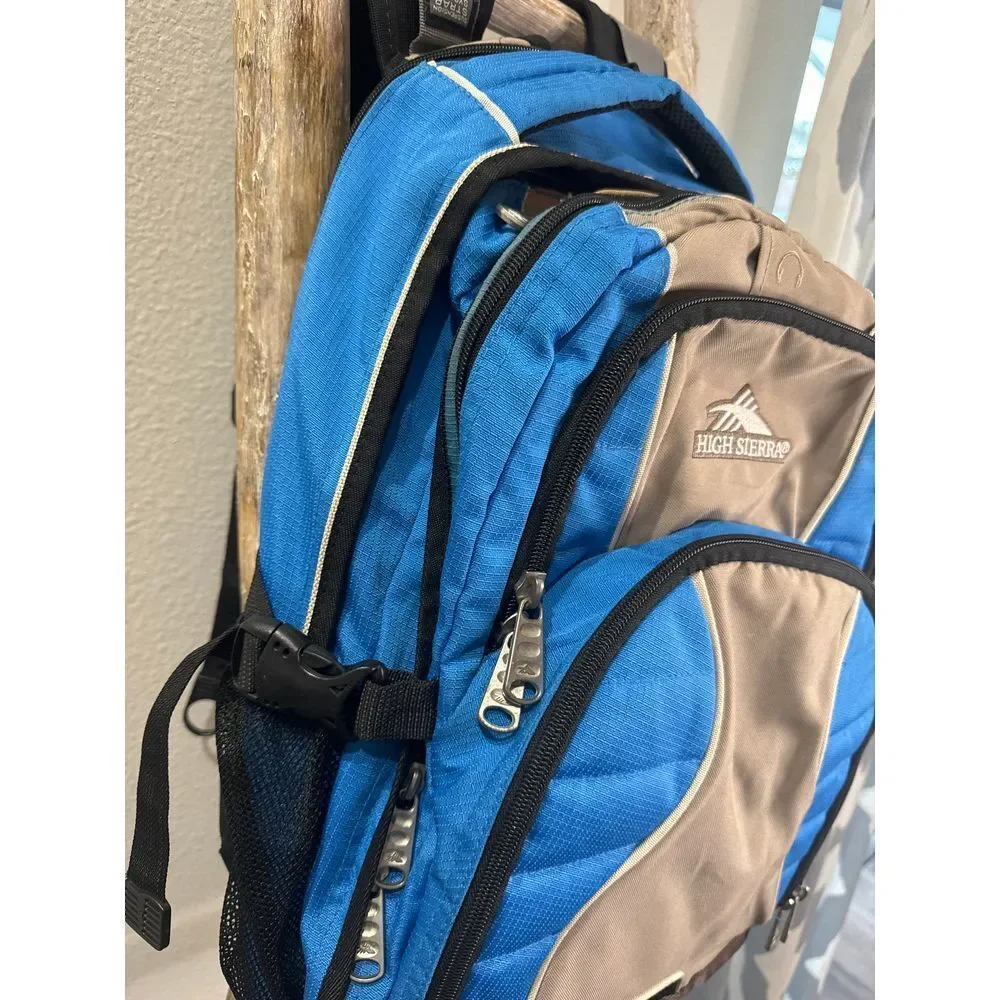 High‎ Sierra Multi-Compartment Backpack for Men - Durable Travel Bag